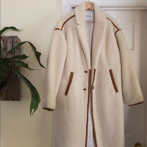 Madewell XL Sherpa coat